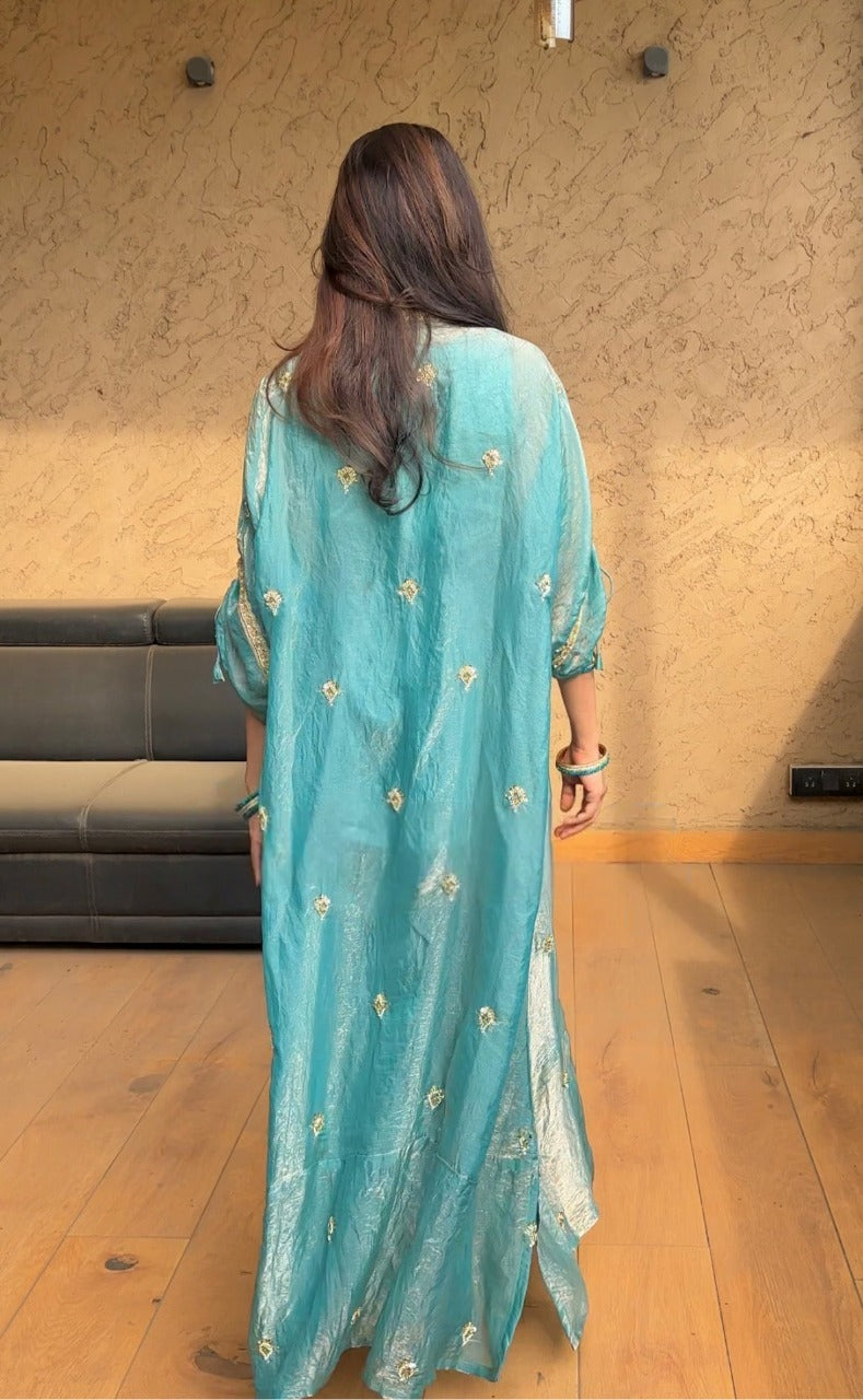 The Best Sky-blue Oversized Mastani Full Set