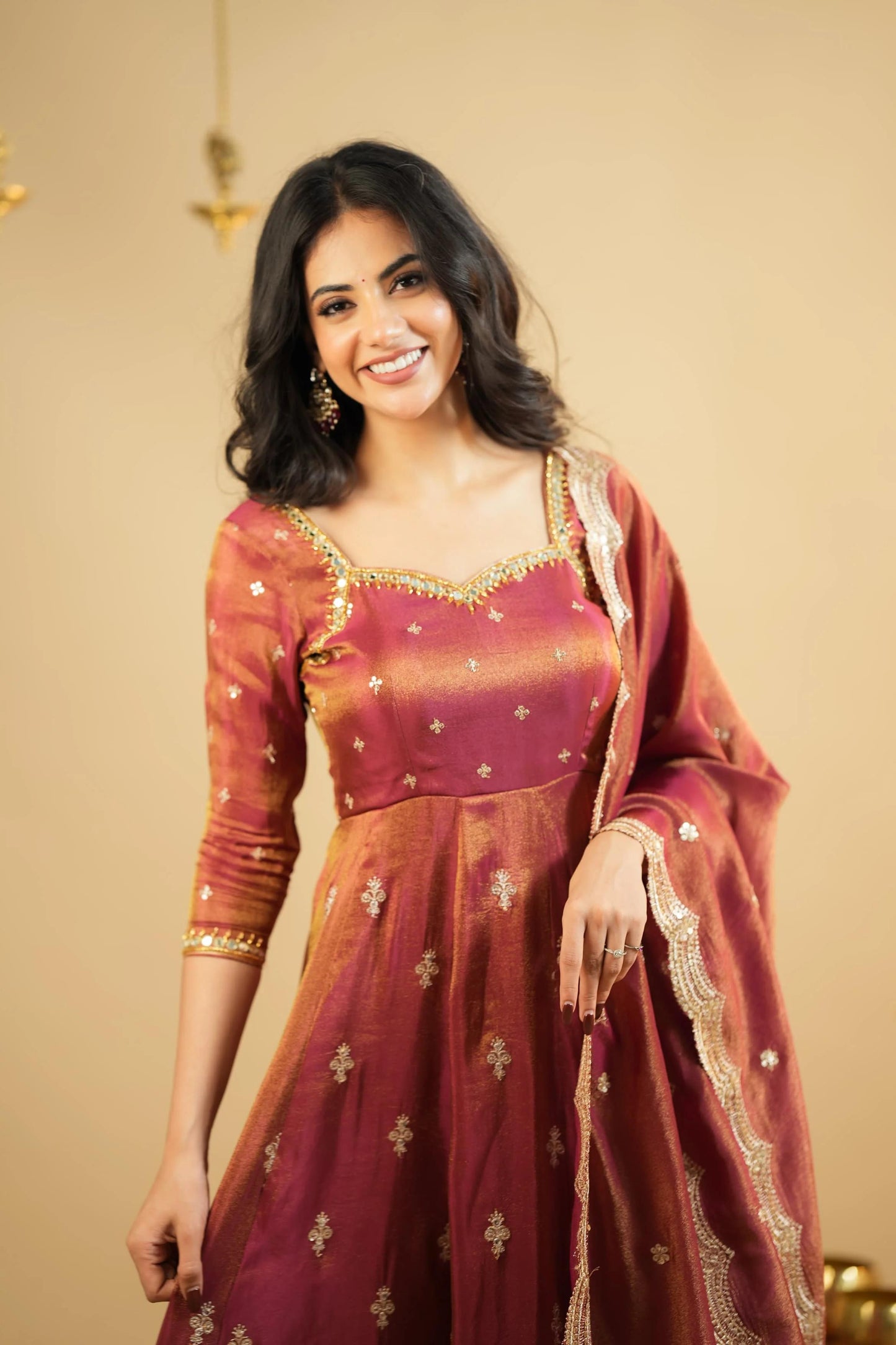 New Beautiful Wedding special Anarkali Gown