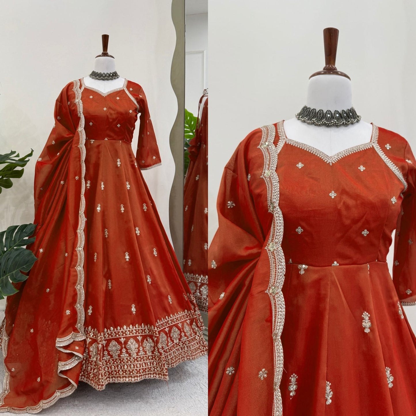 New Beautiful Wedding special Anarkali Gown