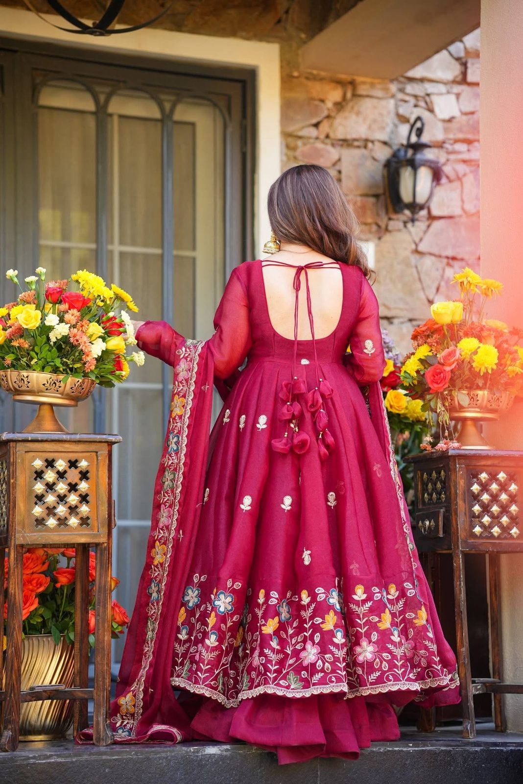 Stunning Wedding Occasion Premium Anarkali Suit