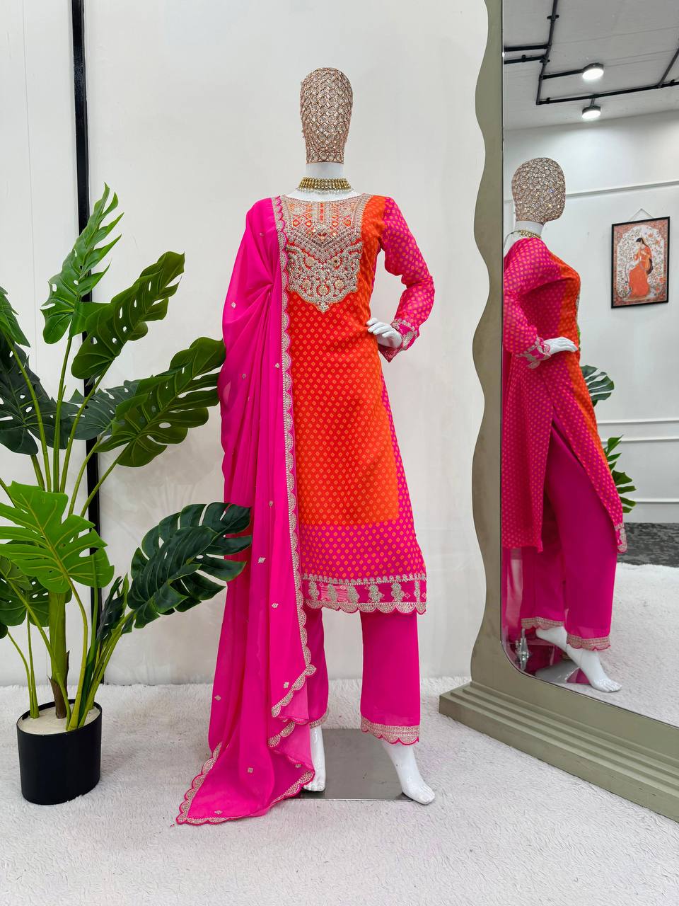 New Fastival Patiyala Style Suit set With Duppata