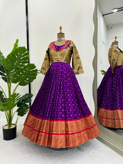 New Wedding Specially Jequard  worked  Lehnga