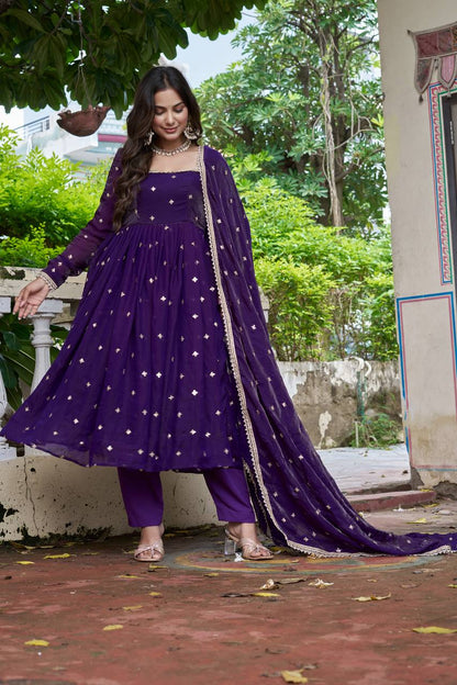 Modern Wedding Partywear Anarkali Suit