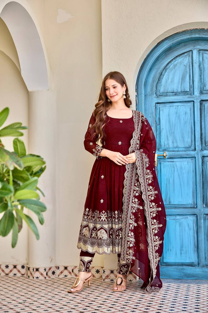 Exclusive Bridal Couture Anarkali Suits