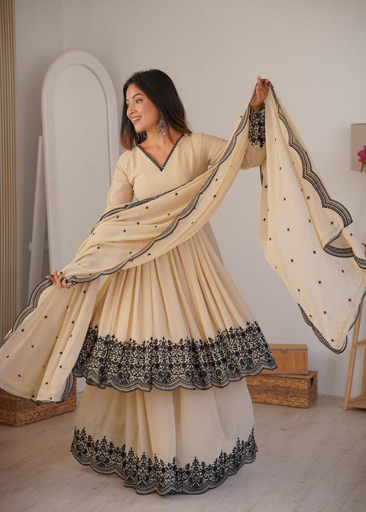 Stunning Wedding Premium Top Plazoo Suit
