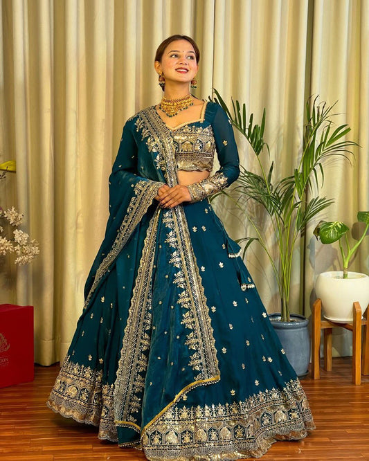 NOW TRENDING WEDDING ESPECIAL LEHENGA SET