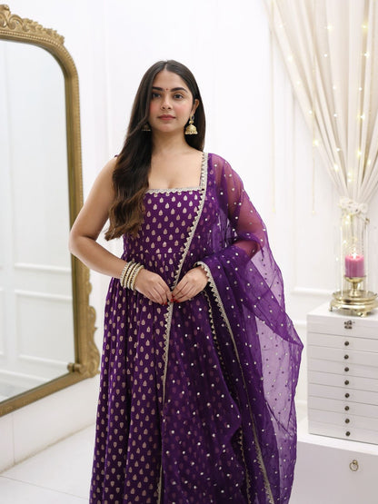 New Wedding Special Beautiful Anarkali Gown