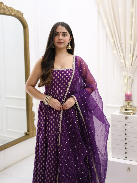 New Wedding Special Beautiful Anarkali Gown