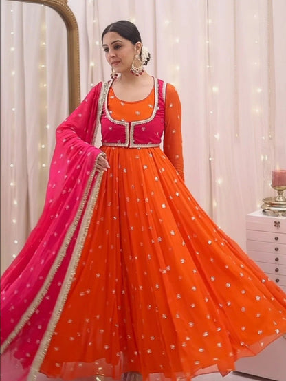 Wedding Most Beautiful Anarkali Suit