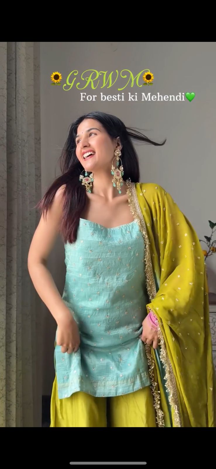 Wedding Special Suit and Palazzo  With Dupatta