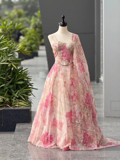 Morden Party Wear Anarkali Suit