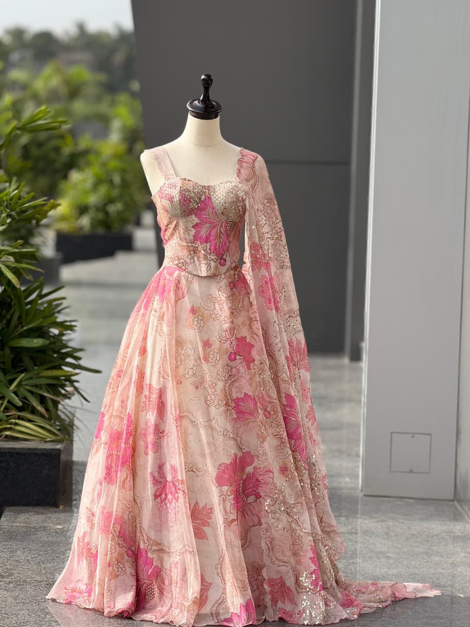 Morden Party Wear Anarkali Suit