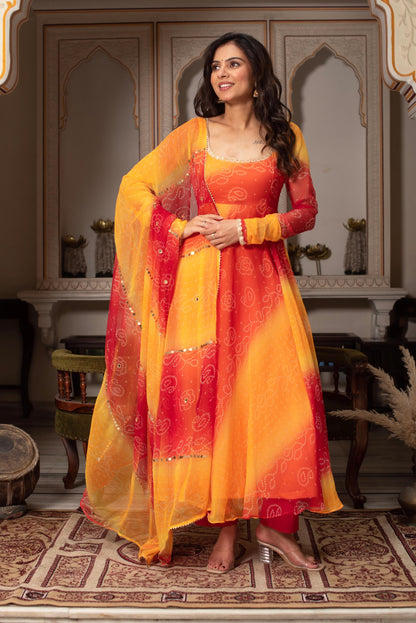 New Color Wedding Festive Wear Anarkali Suit