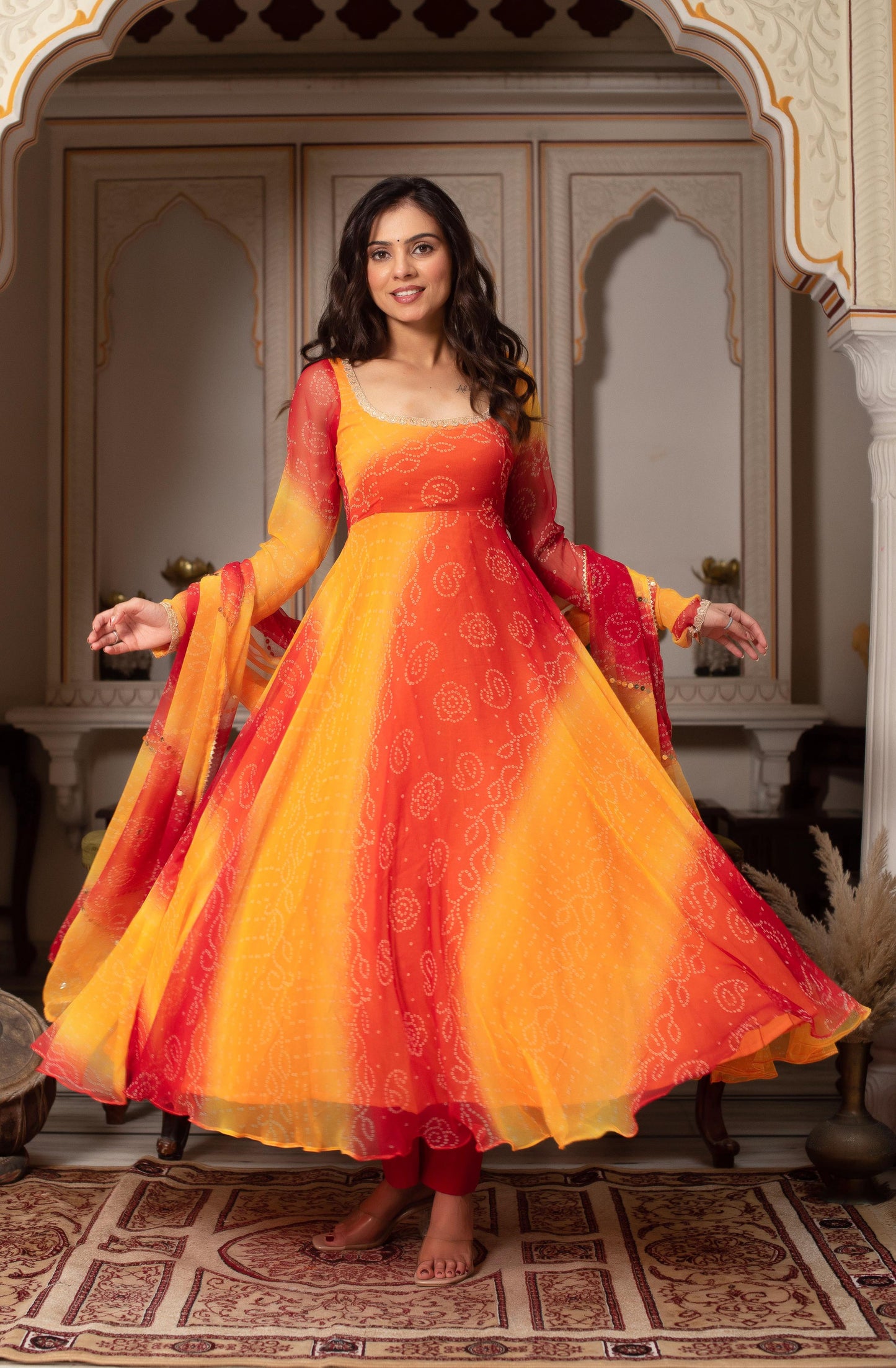 New Color Wedding Festive Wear Anarkali Suit