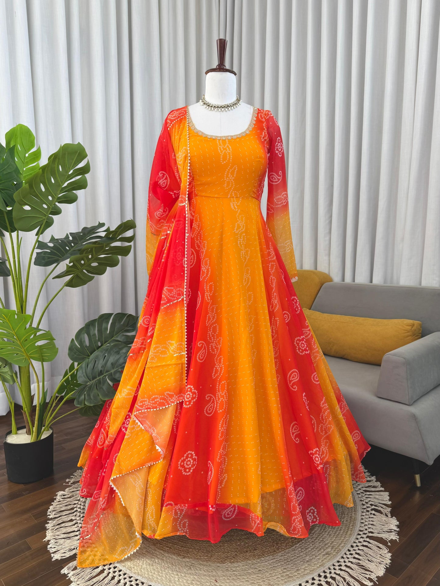 New Color Wedding Festive Wear Anarkali Suit