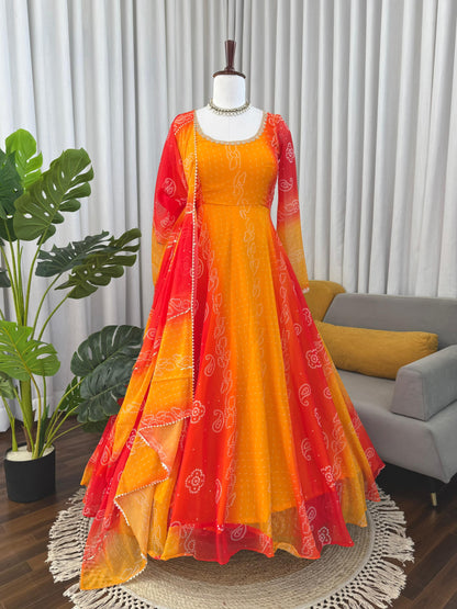 New Color Wedding Festive Wear Anarkali Suit