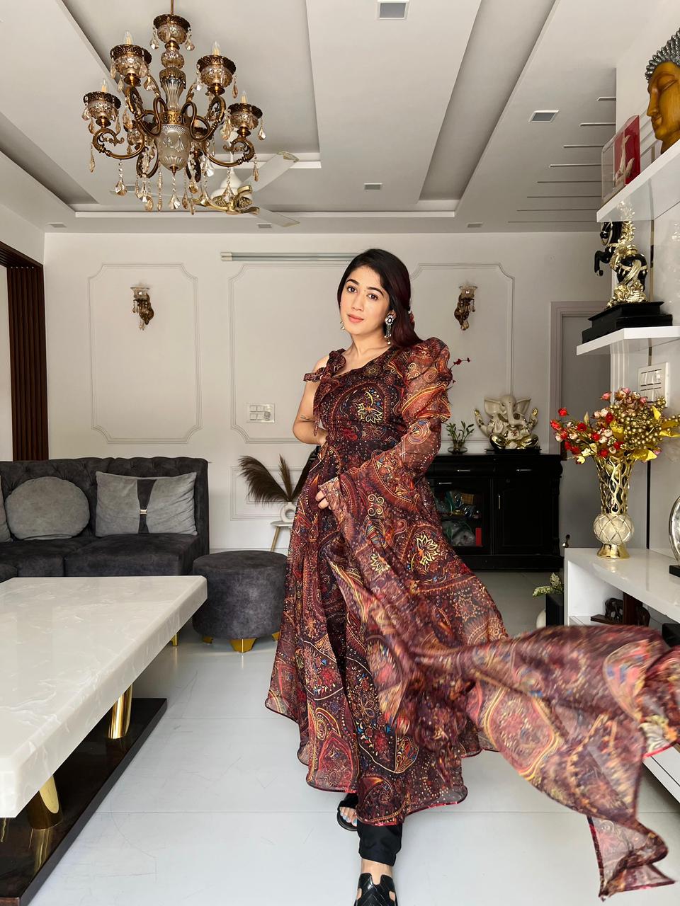 Premium Wedding Edition Designer Anarkali Suit