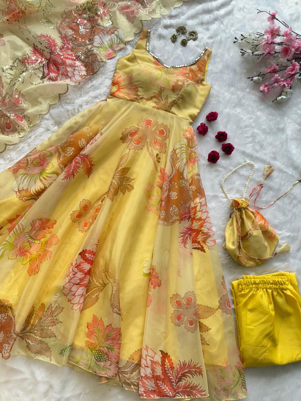 Modern Wedding Partywear Anarkali Suit