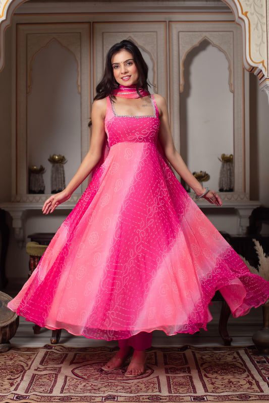 Modern Wedding Partywear Anarkali Suit