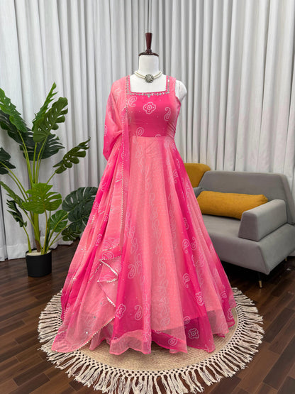 Modern Wedding Partywear Anarkali Suit