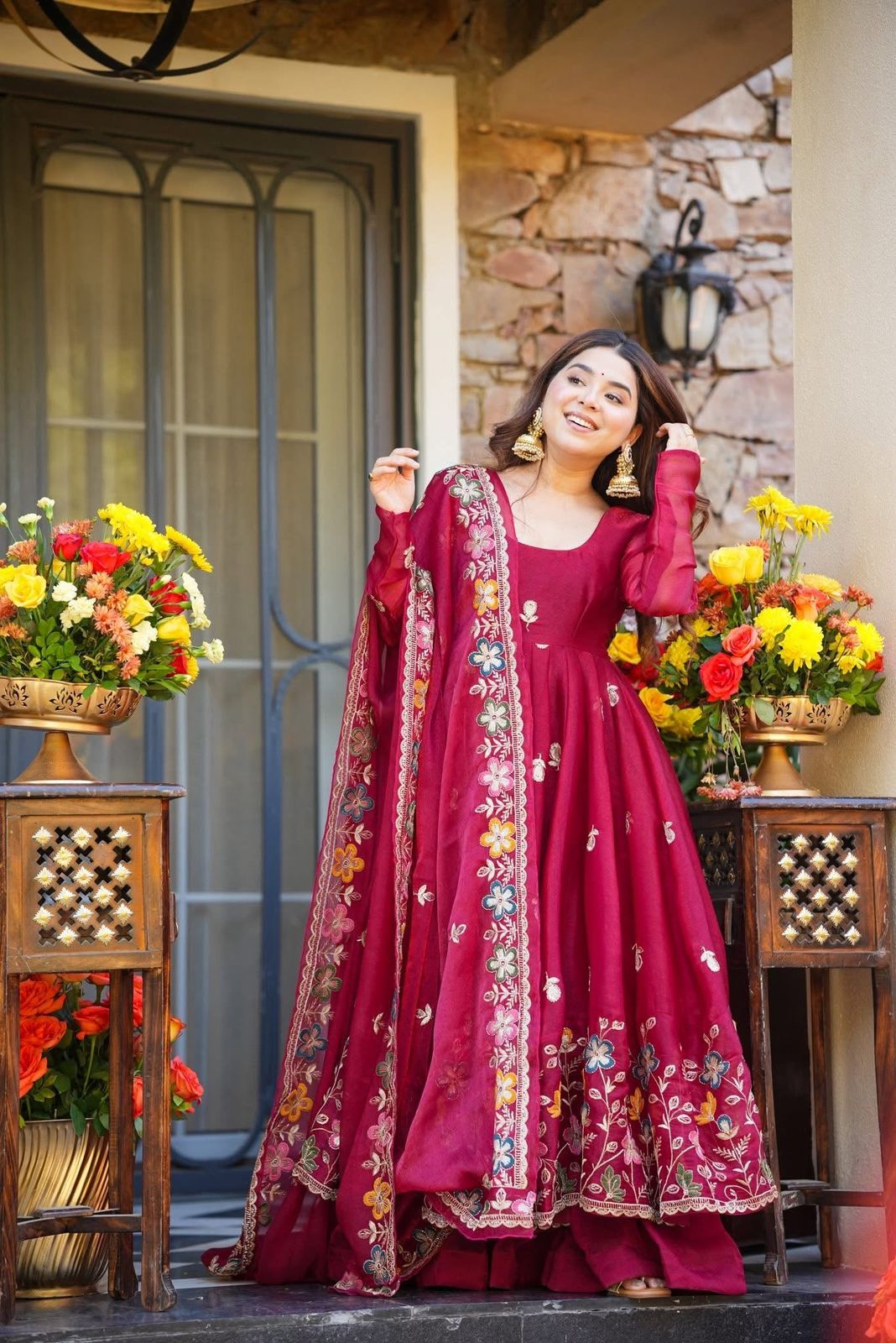 Stunning Wedding Occasion Premium Anarkali Suit