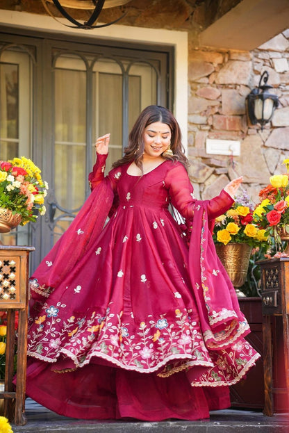 Stunning Wedding Occasion Premium Anarkali Suit