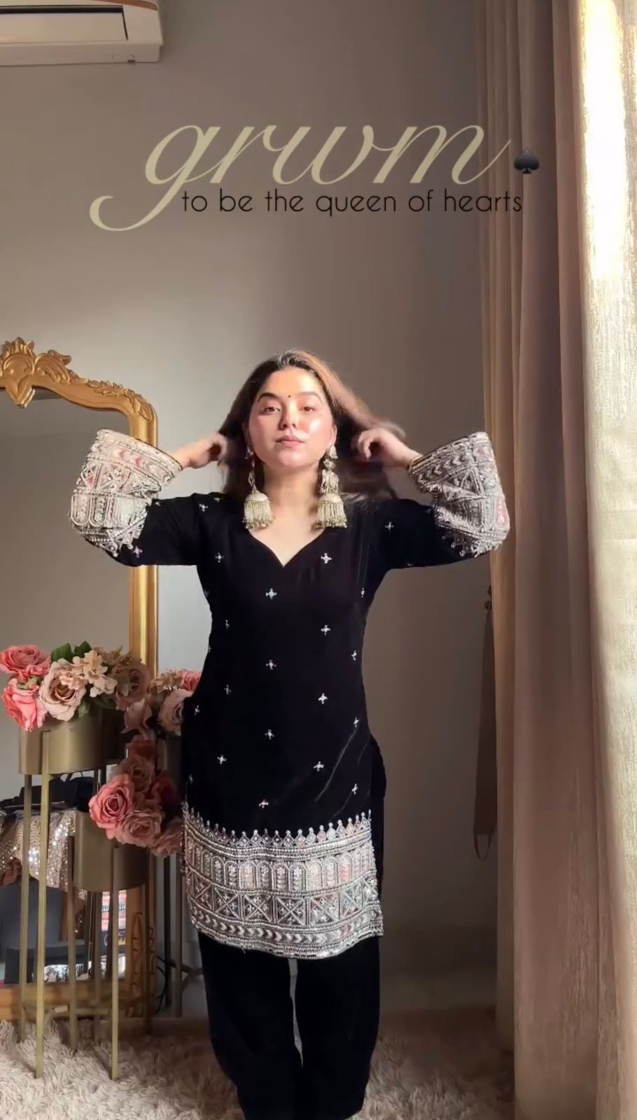 Premium Wedding Edition Designer Top & Plazoo Suit