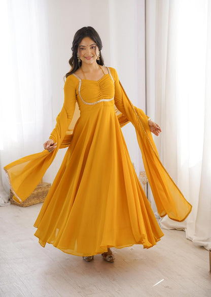 Stylish Wedding Celebration Anarkali Dresses