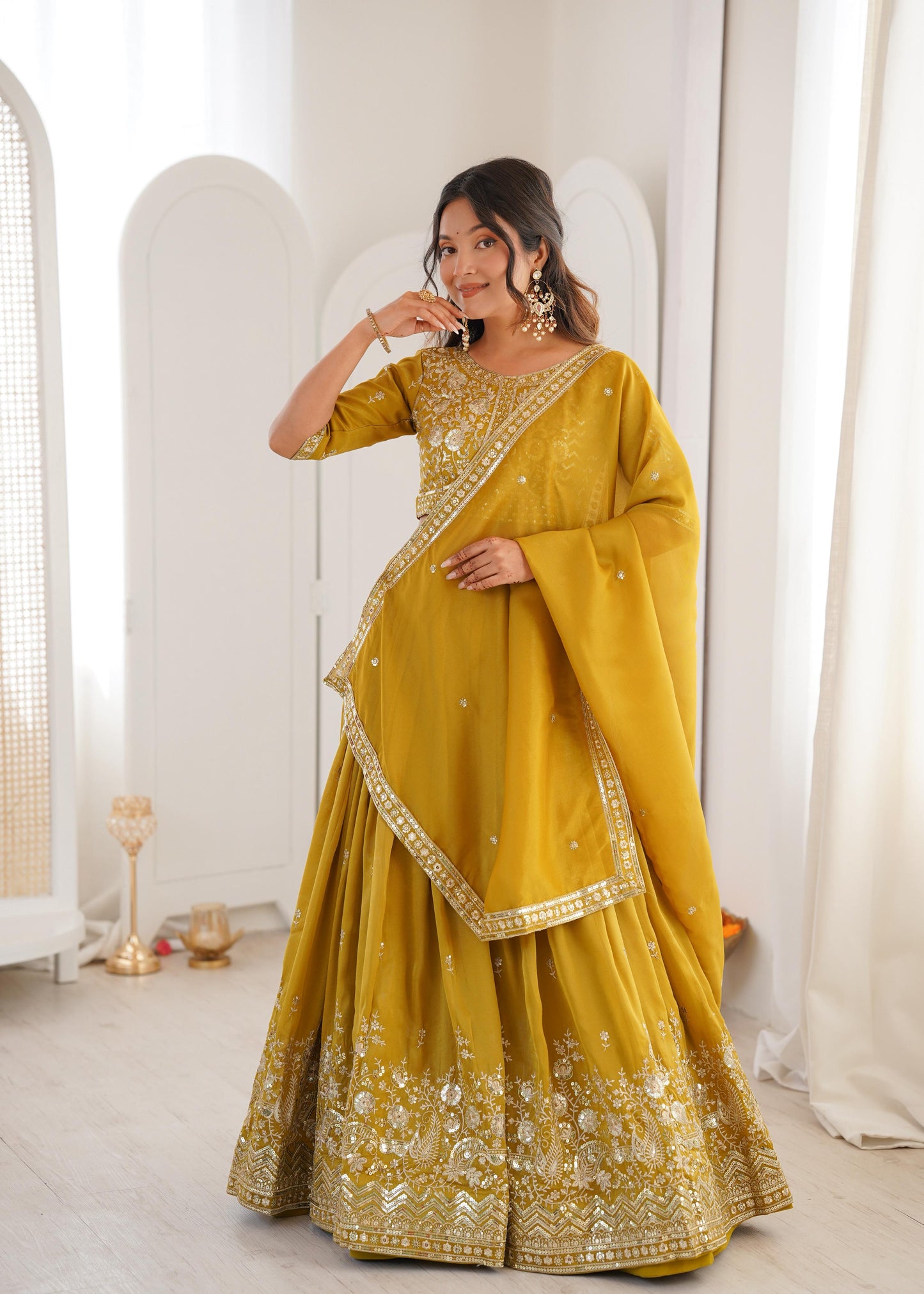 Modern Wedding Partywear Anarkali Suit