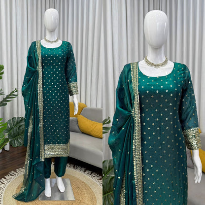Beautiful New Wedding Top & Patiala Suits