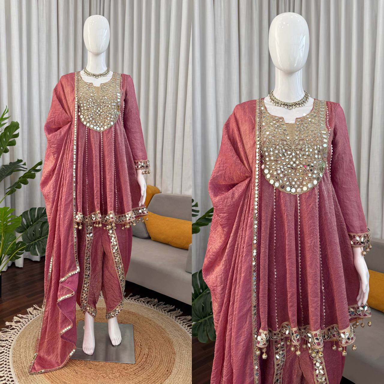 Royal Celebration Anarkali Suit Series in Pink