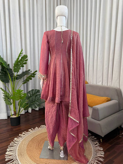 Royal Celebration Anarkali Suit Series in Pink